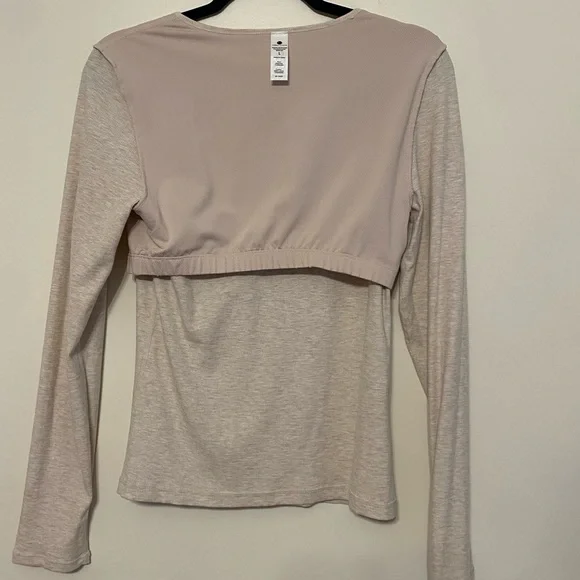 Yogalicious Heavenly Rib Kathleen Full Length Long Sleeve Top - Picture 4 of 5